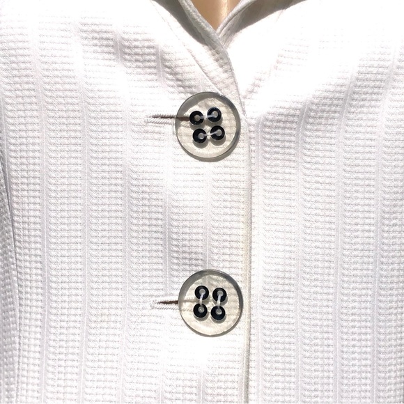 Giorgio Armani vintage white pant suit Sz 4 eu 36 - Picture 15 of 16